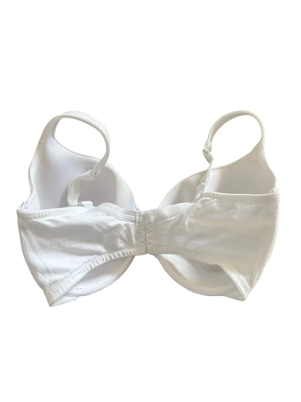 Cacique Smoothing Underwire Bra Full Coverage Support White Size 38H‎